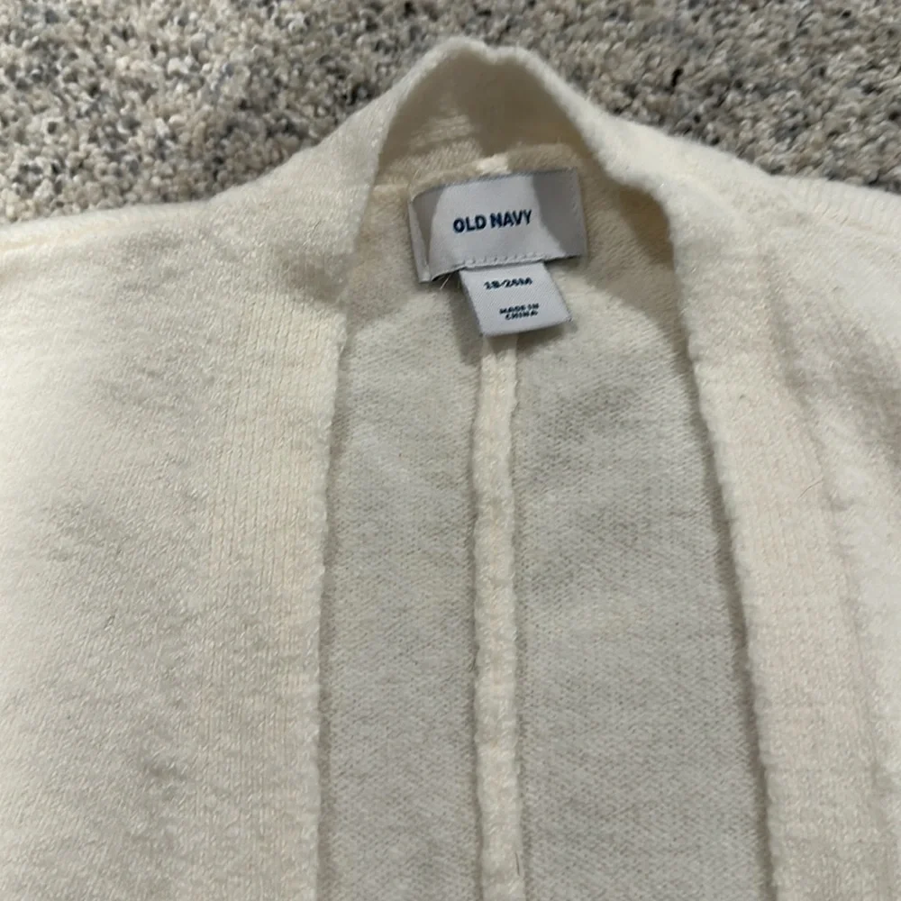 Old navy super soft cream cardigan
